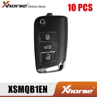 xhorse xsmqb1en smart remote key for v w mqb filp 3 buttons proximity english 10pcslot