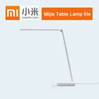 XIAOMI MIJIA настольная лампа Lite LED Настольная лампа для чтения Студенческая офисная настольная лампа портативный складной прикроватный ночник 3 режима яркости