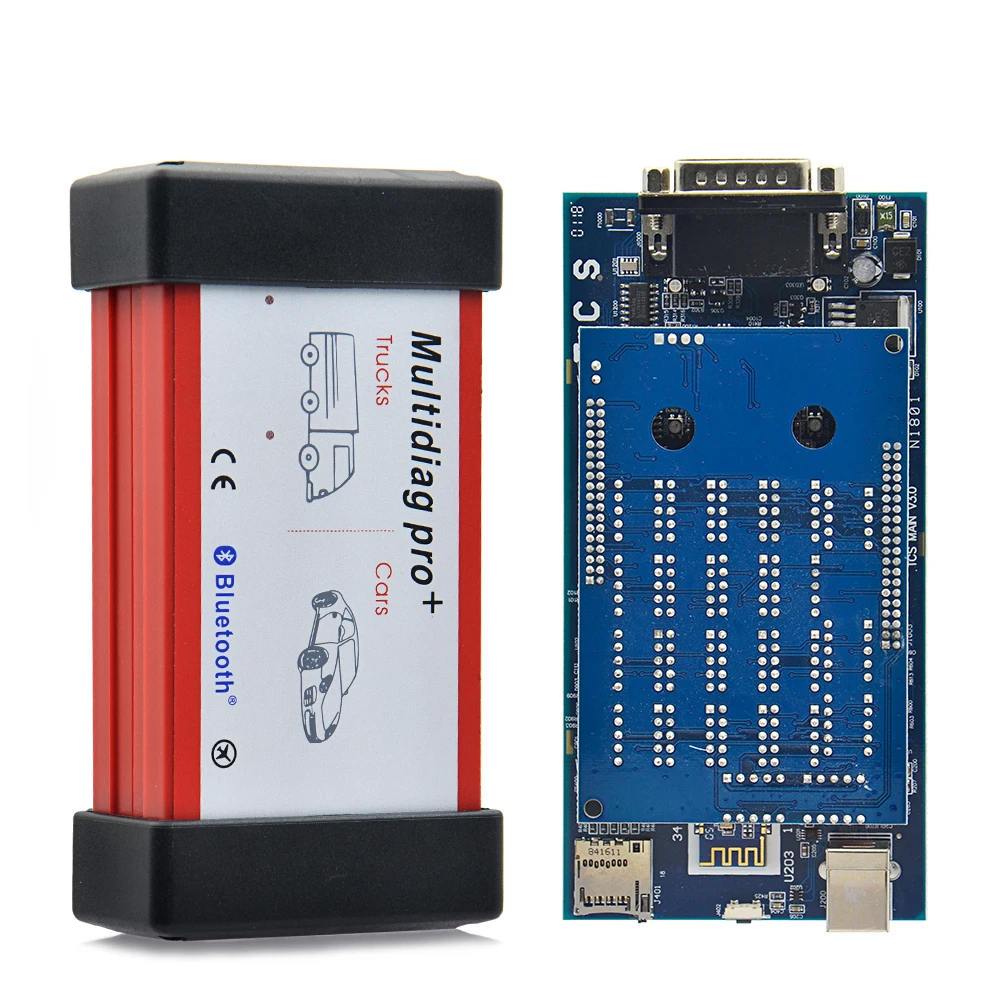 2021 Multidiag Pro + 2016.R1 Bluetooth V3.0 двойная плата NEC Реле OBD OBD2 автомобильный диагностический
