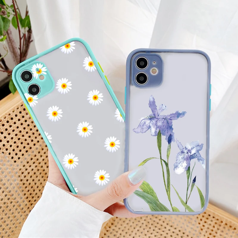 Роскошный чехол накладка с цветами для Samsung Galaxy A32 A52 A72 A71 A70 A31 A30 A50 A20e A30S A50s A10 A21s S21