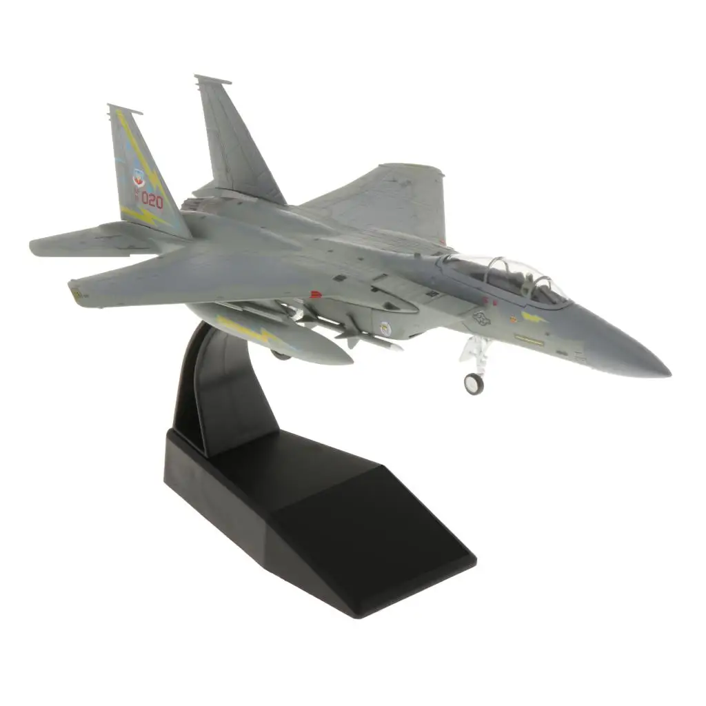 Escala 1:100 americano F-15 luchador &aacute;guila modelo de avi&oacute;n juguete modelo de avi&oacute;n chico regalo-2
