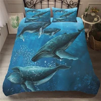 comforter bedding set 3d ferocious dolphin printed home textiles with pillowcases bed linen duvet cover for couple