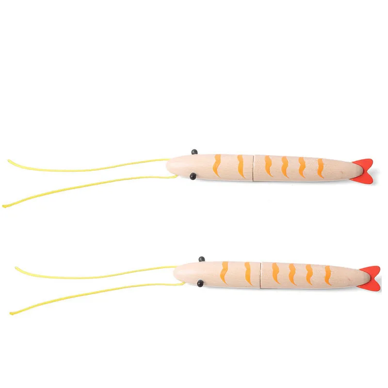 Игрушка Woo игрушки для детей деревянная кухонная игрушка кухонные предметы рыба