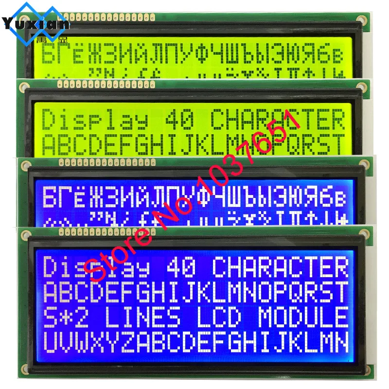 1 шт. 2004 20*4 Большой Размер символа ЖК-дисплей дисплей модуль с ЖК-дисплеем 5V 146*62,5 мм HD44780 LC2042 WH2004L