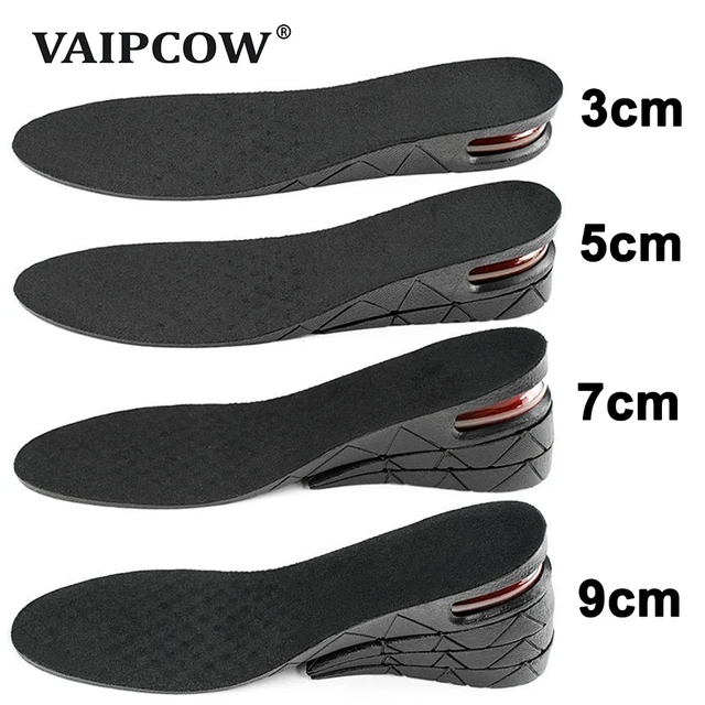 1.5-9cm Invisible Height Increase Insole Cushion Height Lift Adjustable Cut Shoe Heel Insert Taller Support Absorbant Foot Pad 3