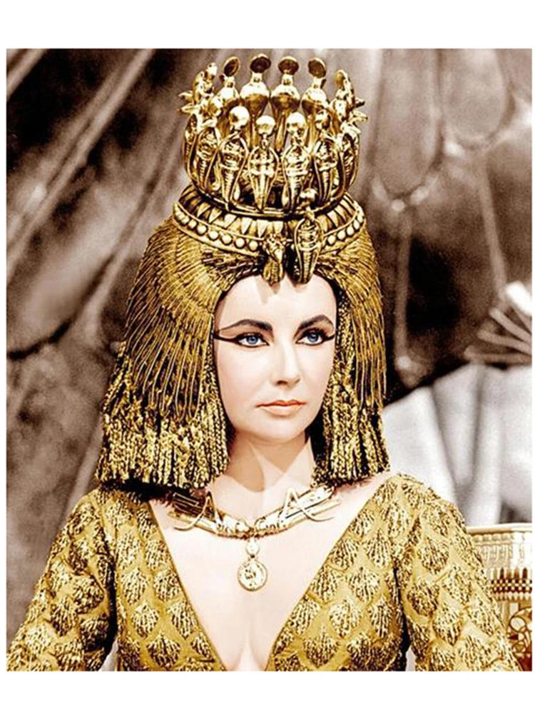 

5D DIY Full Drill Beautiful And Intelligent Cleopatra Diamond Painting Cross Sticth Embroidery Mosaic Room Decor Gift CM05