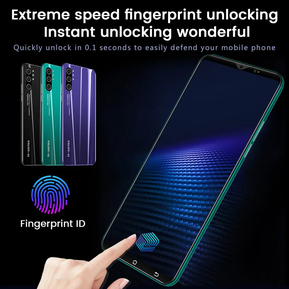 

7.3-inch large screen S20U smartphone 2GB RAM+16GB ROM Dual SIM Single Mode smartphone Support memory card