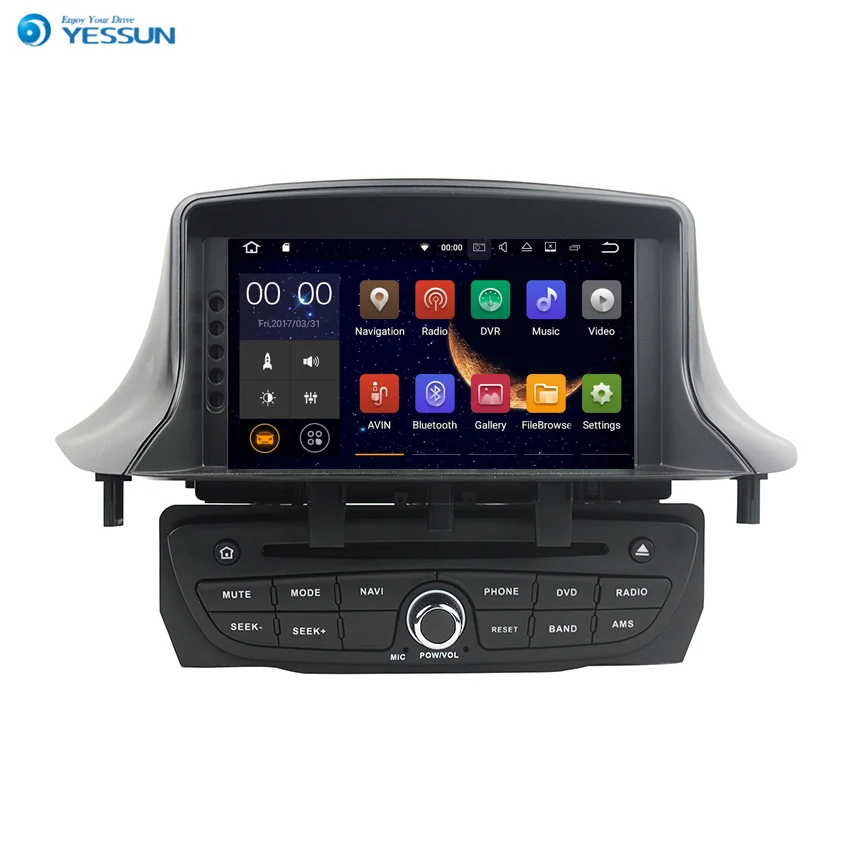 YESSUN Android радио автомобильный dvd плеер для Renault Megane 2009 ~ 2016 стерео мультимедиа GPS