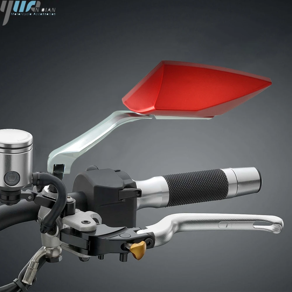 Мотоциклетные аксессуары алюминиевые зеркала заднего вида с ЧПУ мотоциклетные