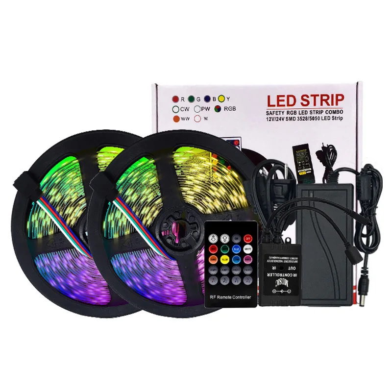 Фото Музыкальное управление 5050 RGB световая полоса 5 м/компл. 20 клавишный беспроводной Музыкальное управление 5050 RGB световая полоса 5 м/компл. 20 клавишный беспроводной