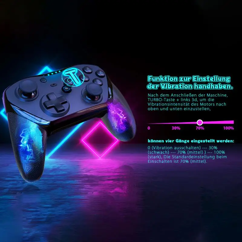 

2021 Bluetooth-compatible Pro Gamepad For N-Switch NS-Switch NS Switch Console Wireless Gamepad Video Game USB Joystick