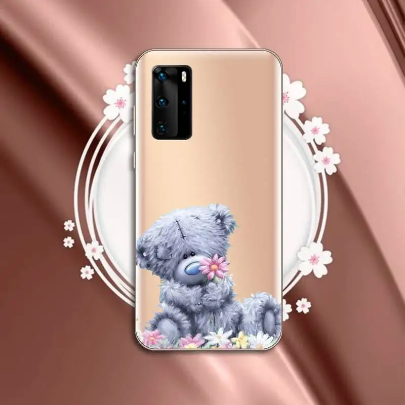 

Tatty Teddy bear Cute animal high quality Phone Case shell Transparent for Huawei P honor 8 10i 20 30 40 smart 2019