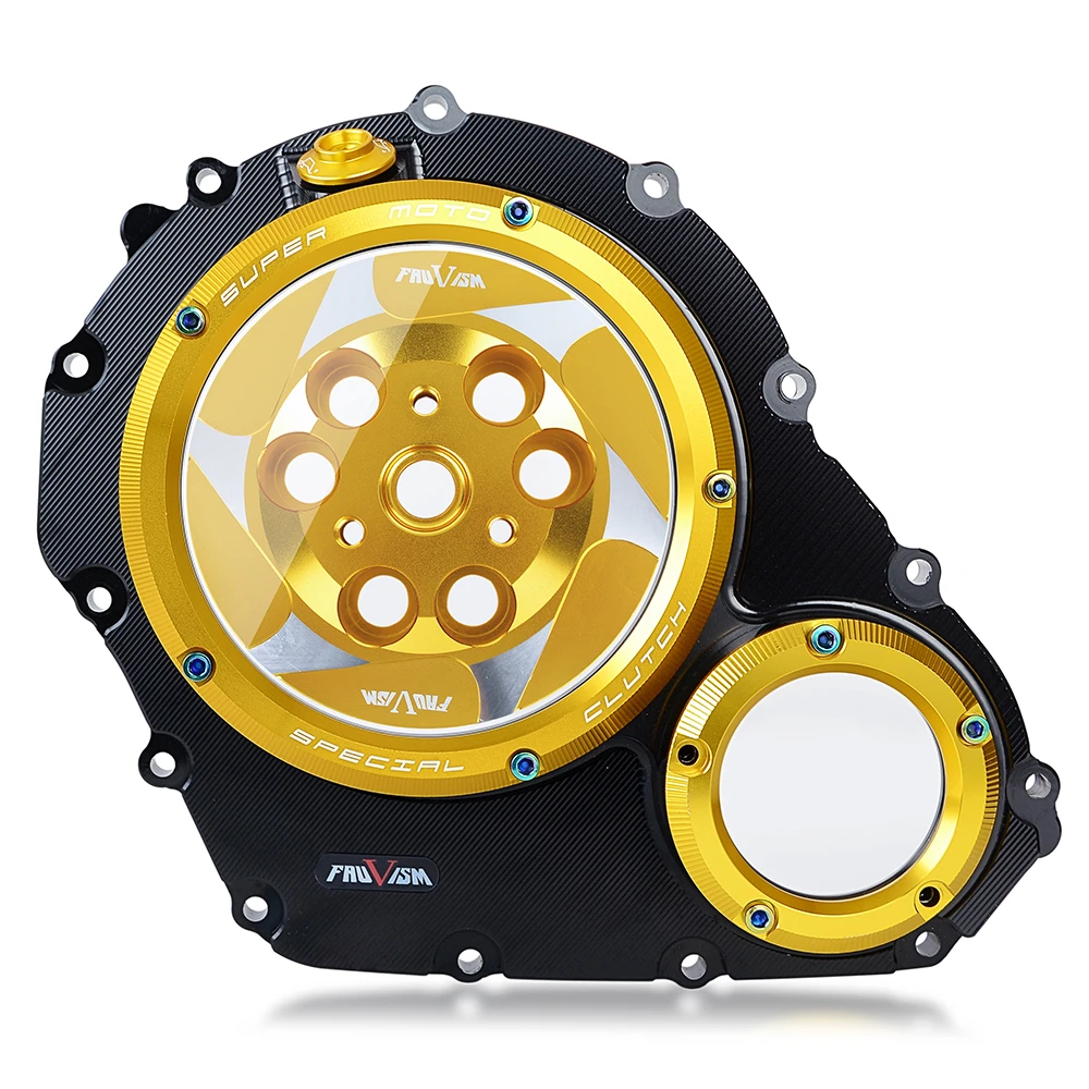 

GSXR600 GSXR750 Прозрачная крышка сцепления, пружинный фиксатор, защитный кожух для 2006- 2024 Suzuki GSXR 750 Φ GSX R 600 750