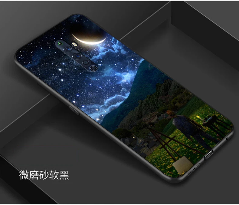 Для OPPO Reno2 Z чехол милый мультяшный Мягкий силиконовый чехол для OPPO Reno 2Z 2 Z чехол для телефона s черный бампер Капа для OPPO Reno2Z - Цвет: 27