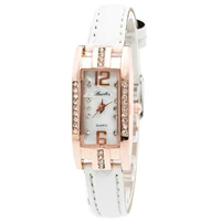 womens temperament quartz wristwatches pointer leather deployment bucket wrist rectangle watch watch for women luxury