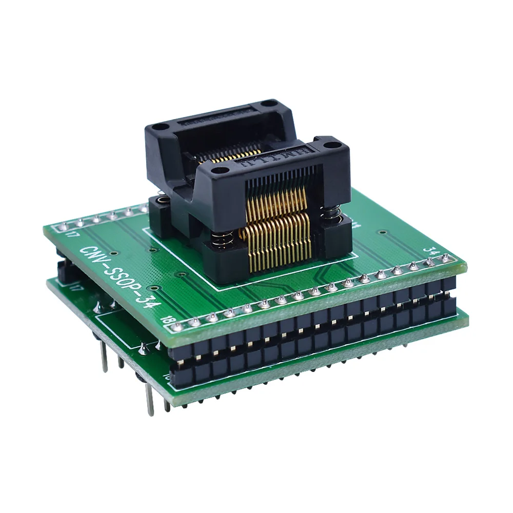 SSOP30 SSOP34 поворотный DIP34 / TSSOP30 TSSOP34 IC Разъем программатор адаптер розетка |