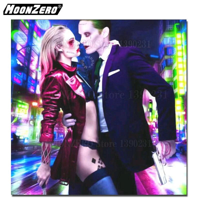 Алмазная картина Клоун и Красота Ручная вышивка полный квадрат/Круглая Мозаика 5D