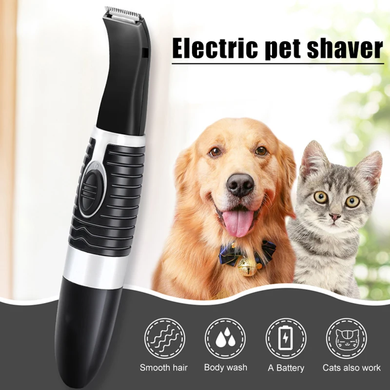 

Pet Grooming Clippers Electric Pet Shaver For Trimming The Hair Around Paws Eyes Ears Face Rump FOU99
