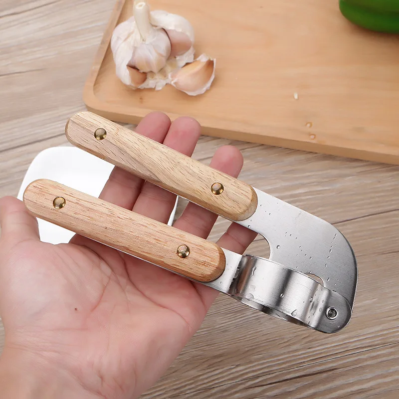 

Kitchen Gadgets 304 Stainless Steel Garlic Press Stainless Steel Garlic Garlic Press Tool Quick Garlic Garlic Press Idea