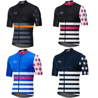 2022 summer bike shirt mens cycling jersey short sleeve sportswear clothing road bike jersey maillot ciclismo hombre team shirt