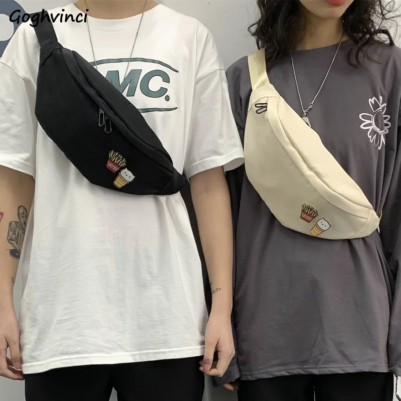 

Chest Bags Unisex Fashion Hobos Students Harajuku Crosbody Shoulder Packs Casual Travel Chic Couples Tactic Large Capacity Bolsa