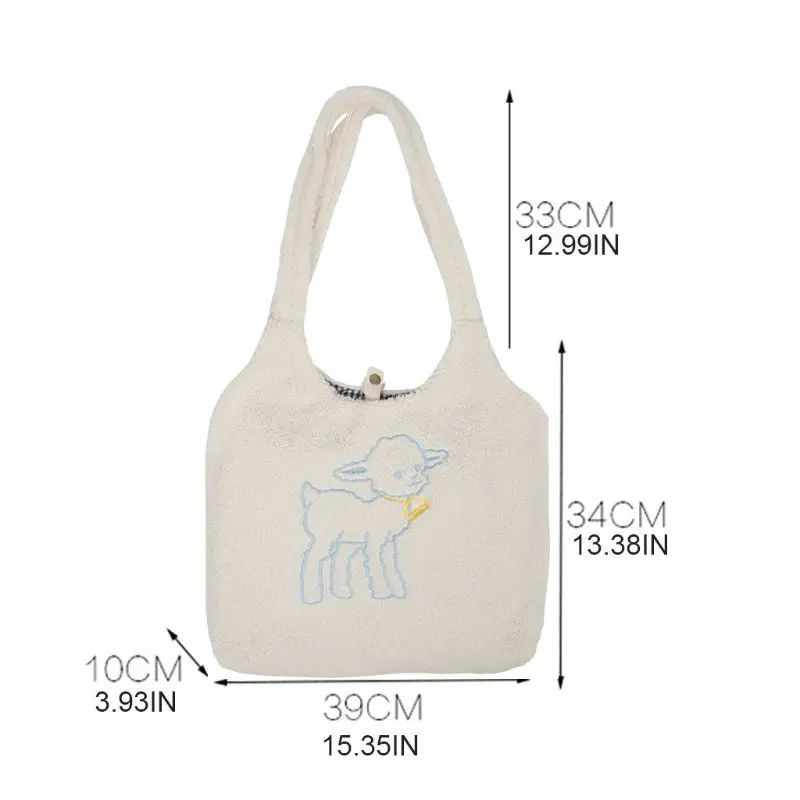 

Women Girls Vintage Embroidery Shoulder Bag Lady Top Handle Tote Satchel Purse