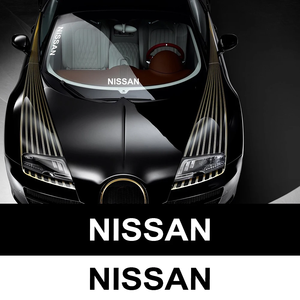 

1pc Car Stickers Reflective Lettering Decals Car Stlying for Nissan Nismo X-trail Almera Qashqai Tiida Teana Juke Micra Note Lea