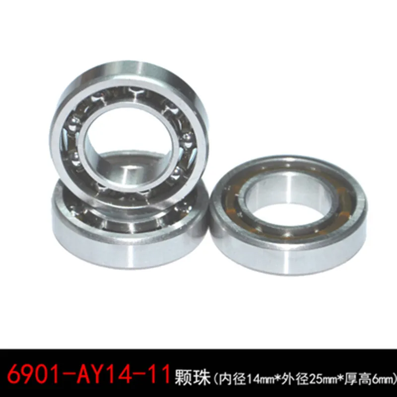 6901UG RC подшипник двигателя 14x25x6 мм ABEC 3 ( 1 предмет) 6901 угги ID 14 с 11 шары запальной
