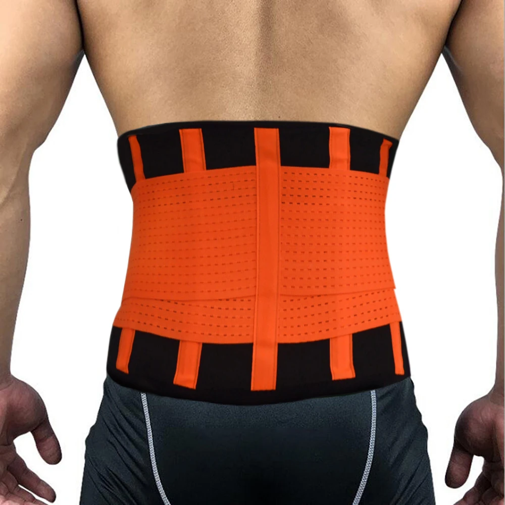 

Hot Sport Accessories Back Support Brace Belt Lumbar Lower Waist Double Adjustable Back Pain Relief Waist Support Trainning Belt