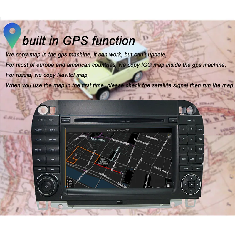 7 "андроид 10 для Mercedes Benz W220 W215 S280 S320 S350 S400 S500 s class автомобиля gps-навигации 8-ядерный
