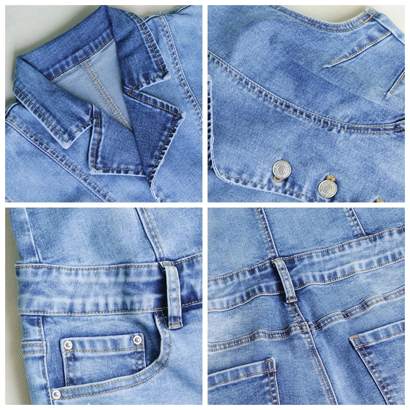 20108 летние пикантные джинсовый комбинезон с поясом для женщин размера плюс