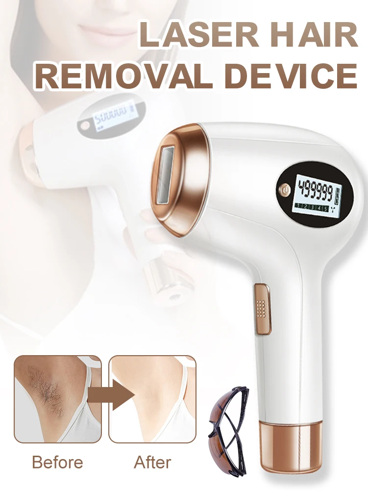 

IPL Laser Hair Removal Device Laser Epilator IPL Permanent Hair Removal Machine for Bikini Body Face Hair Remover
