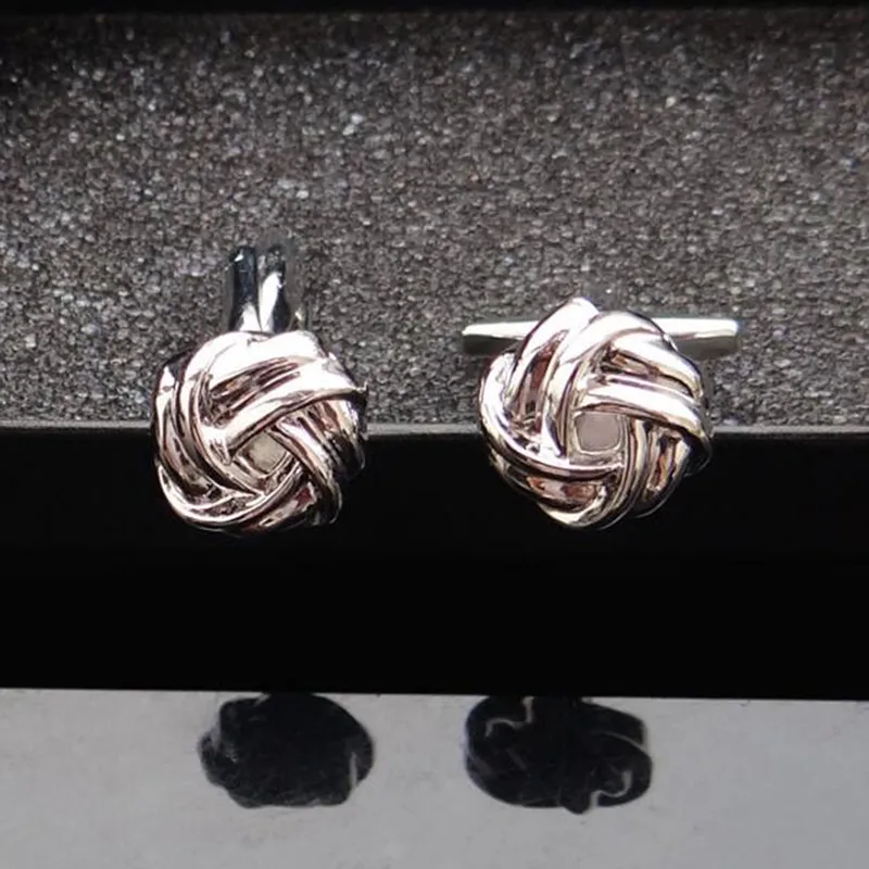 Хит продаж запонки из металла в европейском и американском стиле с