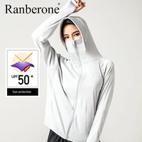 women%e2%80%99s sport coat sun protection clothing hooded lightweight breathable elasticity outdoor running fitness casual female jacket