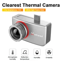1pc infiray infrared thermal imaging camera t3s industrial pcb circuit detection outdoor android thermal imager for phone