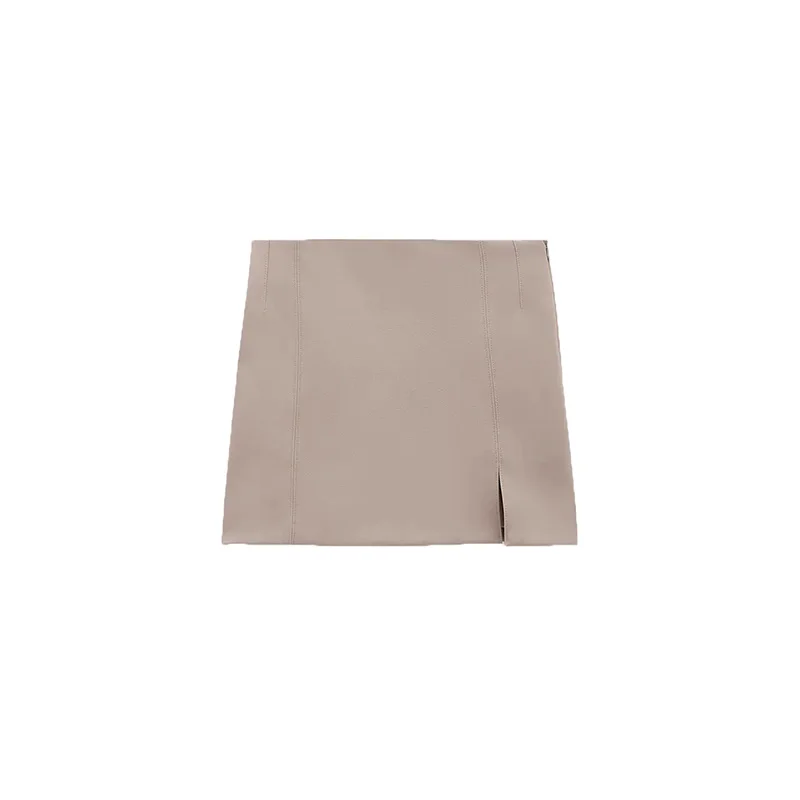 

Stylish Elegant Skirt Suits Women 2021 Fashion 2 Buttons Cropped Blazer Side Split Mini Skirts Suits Female Chic Sets Skirt