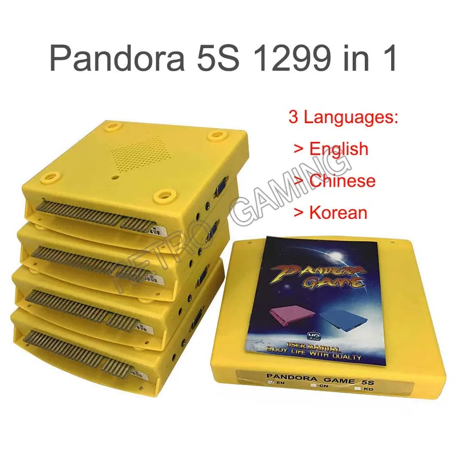 Pandora Multi Game 1660 in 1 / 1299 999 Arcade Jamma PCB Board CRT CGA VGA для видеоигр с монетоприемником|game