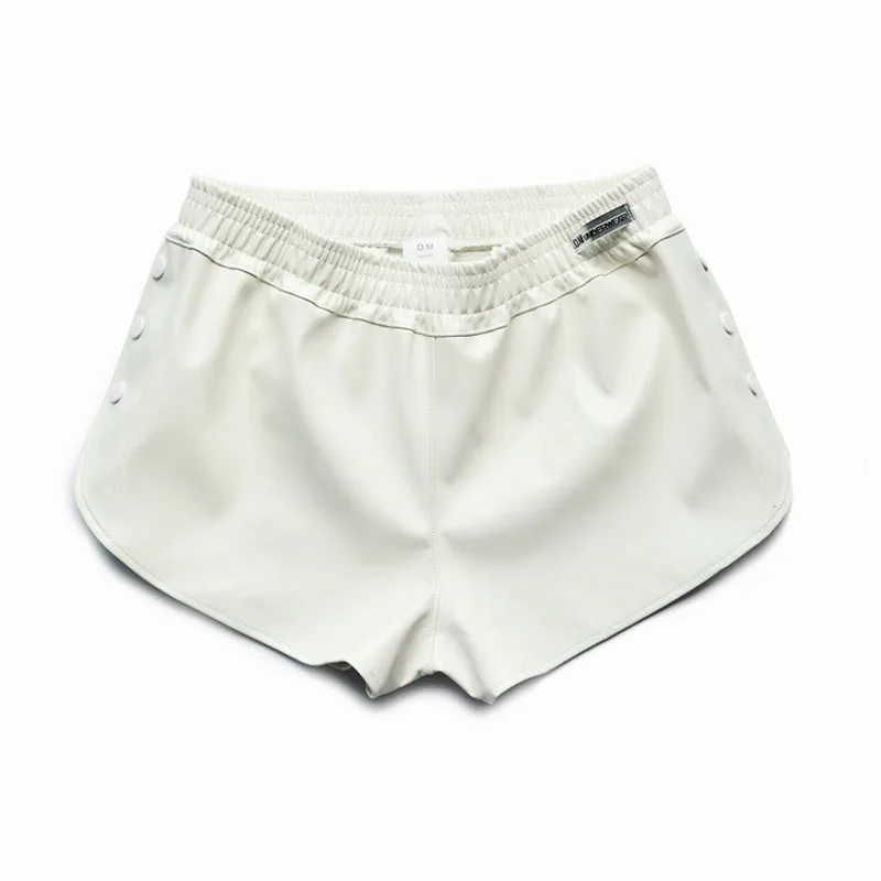 Трусы джоки мужские из ПУ кожи пикантное нижнее белье для мужчин трусы слипы гей