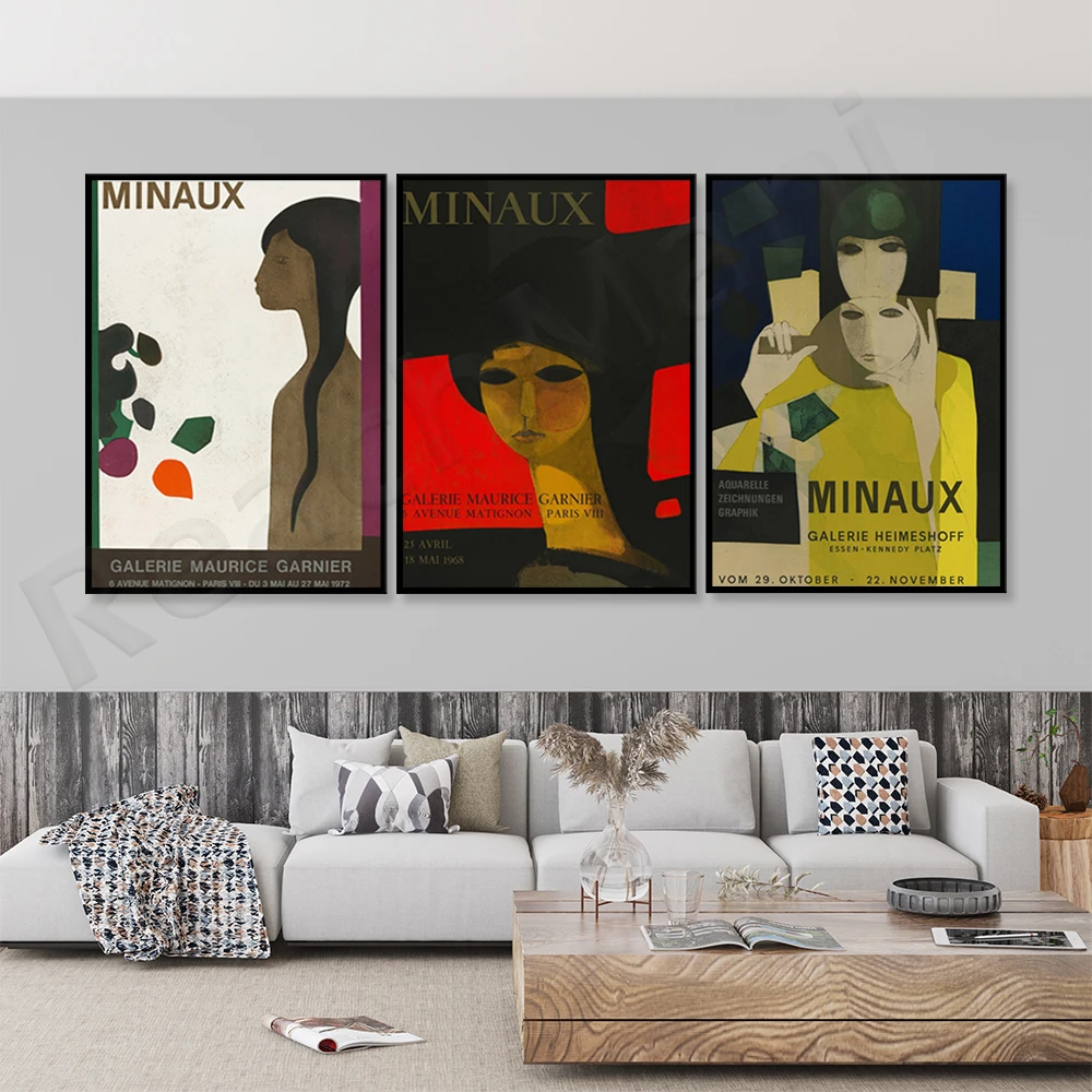 

Exhibition poster Canvas printing (zh) Realization painting (zh) Gallery promotion (zh) Home decoration retro wall hanging (zh)