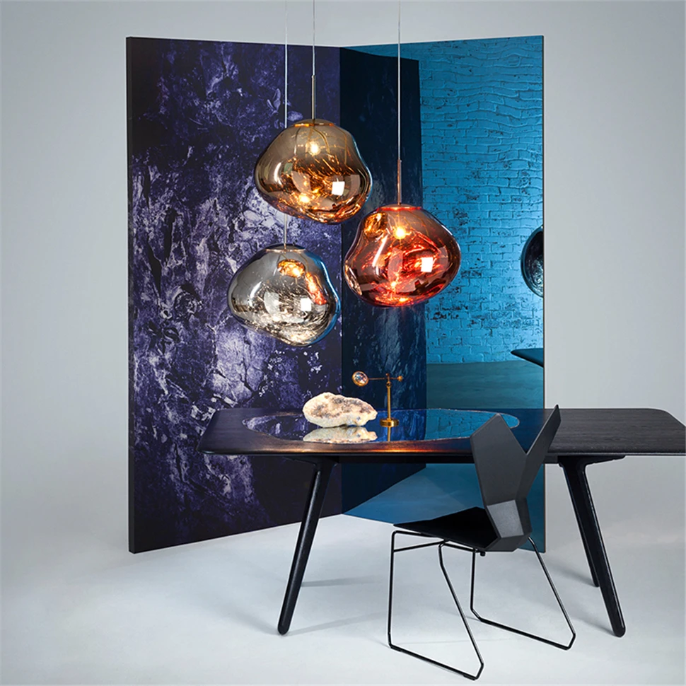 

Modern Fashion Pendant Lights Hanging Lamp Melt Lava Hanglamp Light Nordic Room Hanging Ceiling Lamps Lighting Fixture Luster