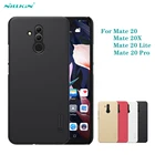 Для Huawei Mate 20 20X 20 Pro 20 lite чехол Nillkin чехол Высокое качество Super Frosted Shield жесткий чехол для телефона PC для Коврики 20 lite