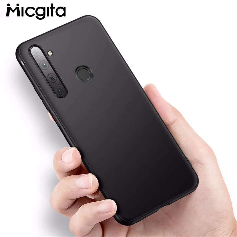 Чехол для Xiaomi Redmi Note 8T силиконовый ударопрочный чехол с матовой поверхностью из