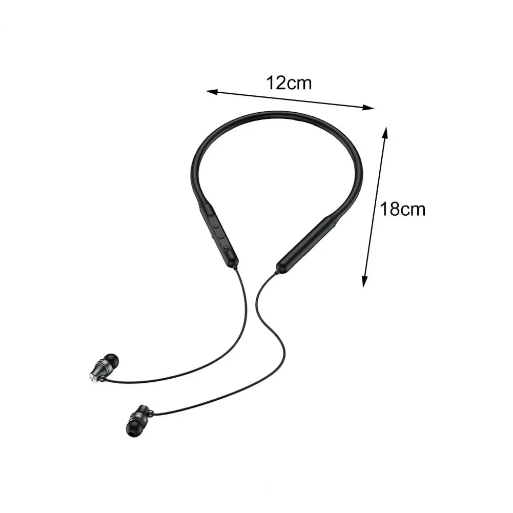 

GB13 Wireless Headsets Neck Hanging 9D Stereo In-ear Waterproof Bluetooth-compatible 5.0 Earphones Portable Audio for Sports