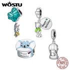 Подвеска в виде медведя из серебра 925 пробы для браслета