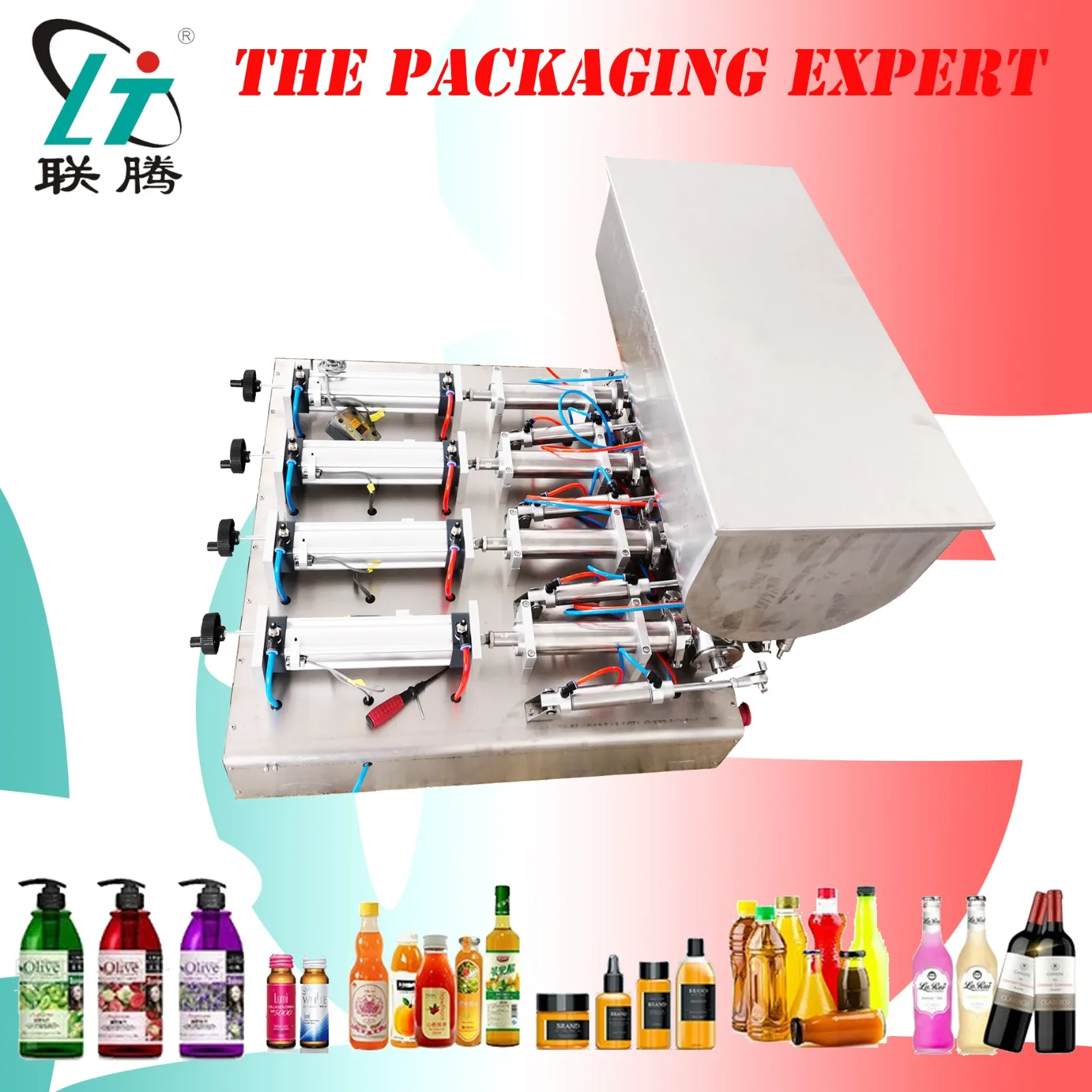 4 головки шампунь лосьон крем йогурт мед сок соус гель наполнитель паста