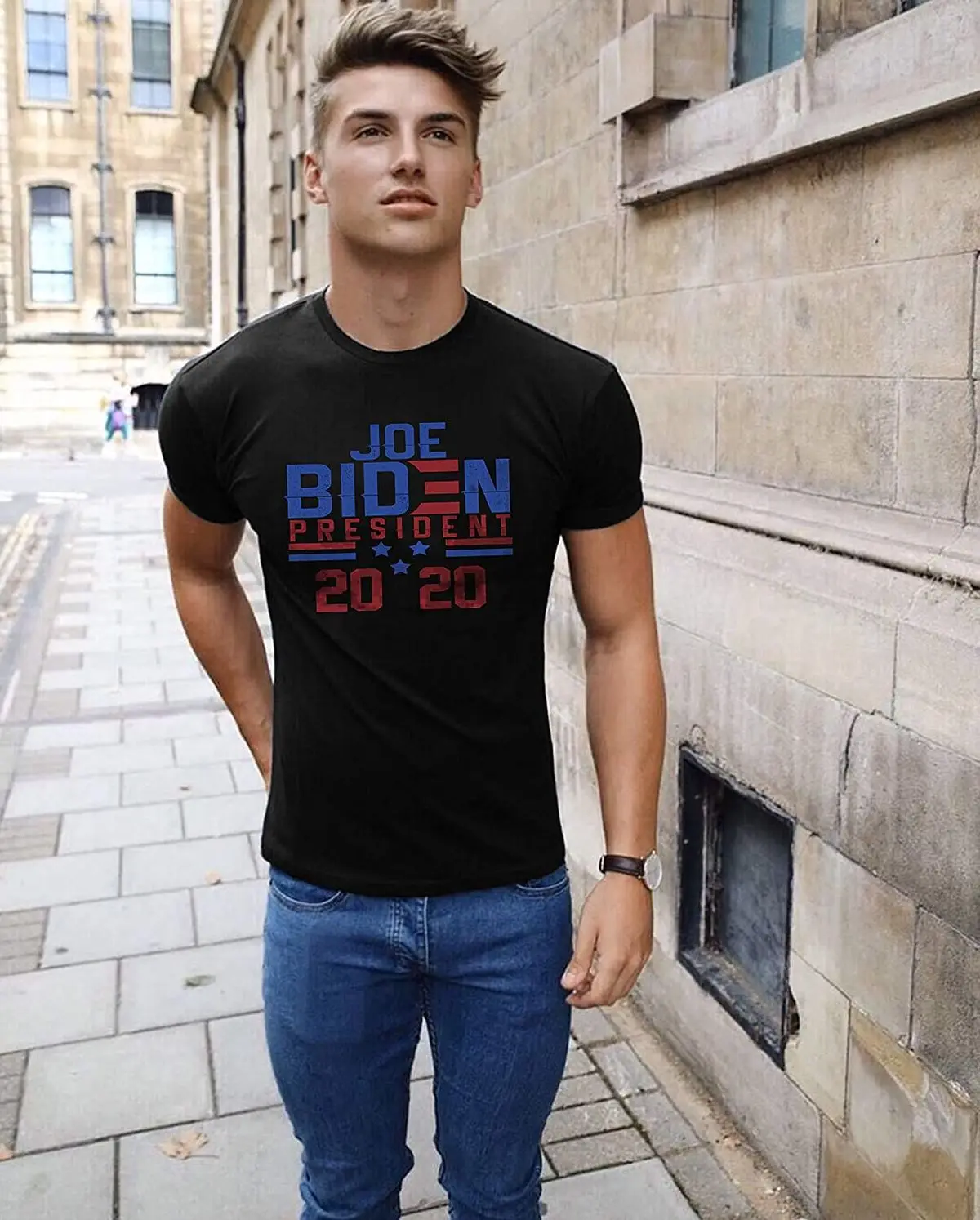 Мужская винтажная рубашка Joe Biden футболки с надписью Make America морально и снова на