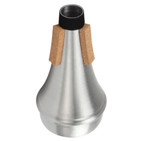 silver aluminum alloy trumpet sound mute for beginners professional performance