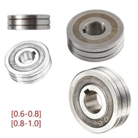 2pcsset mig welder wire v knurl groove feeding drive roller roll parts 0 60 8 0 81 0mm feeder roll welding tool parts