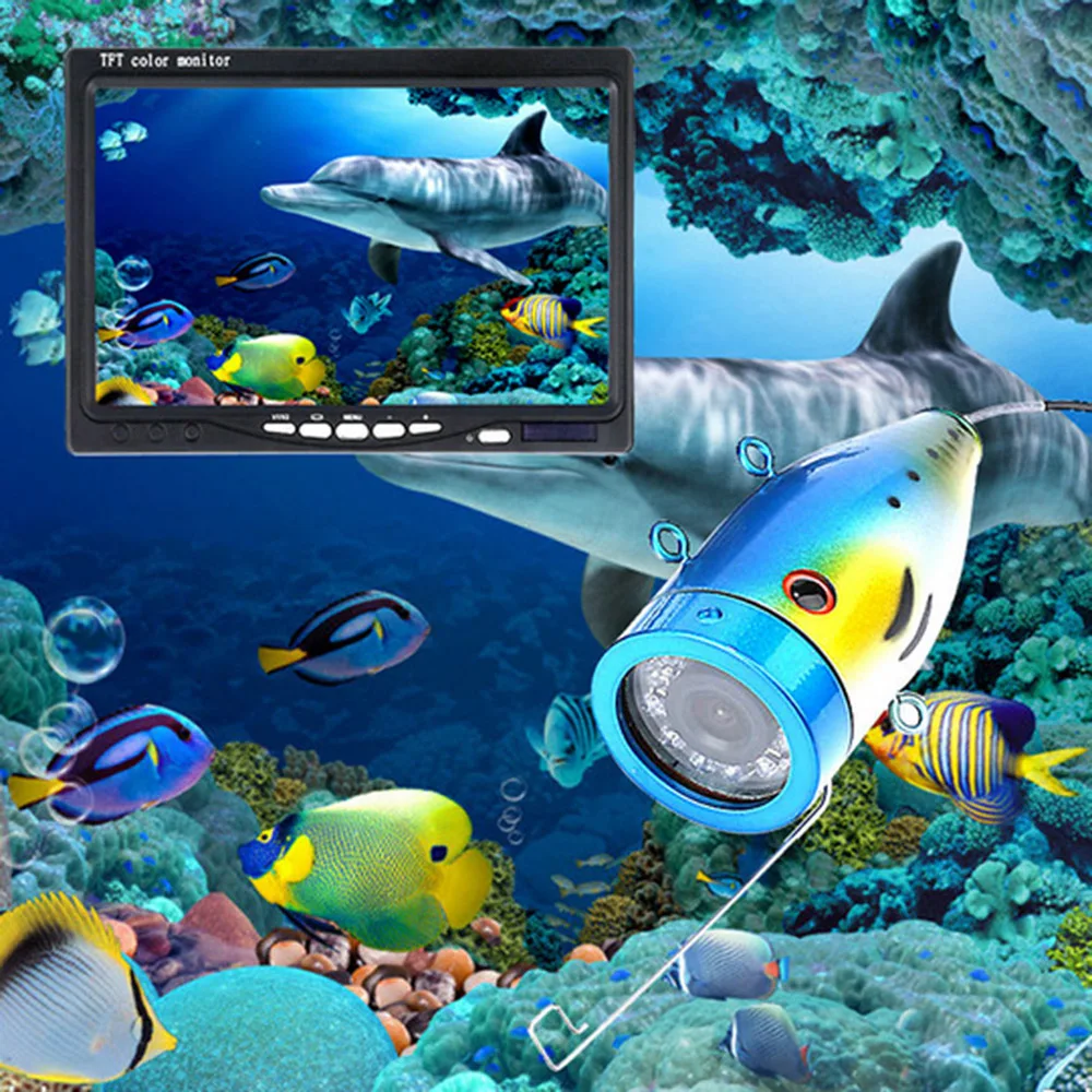

1000TVL camera digital flexible 10M underwater pipe endoscope fishing camera