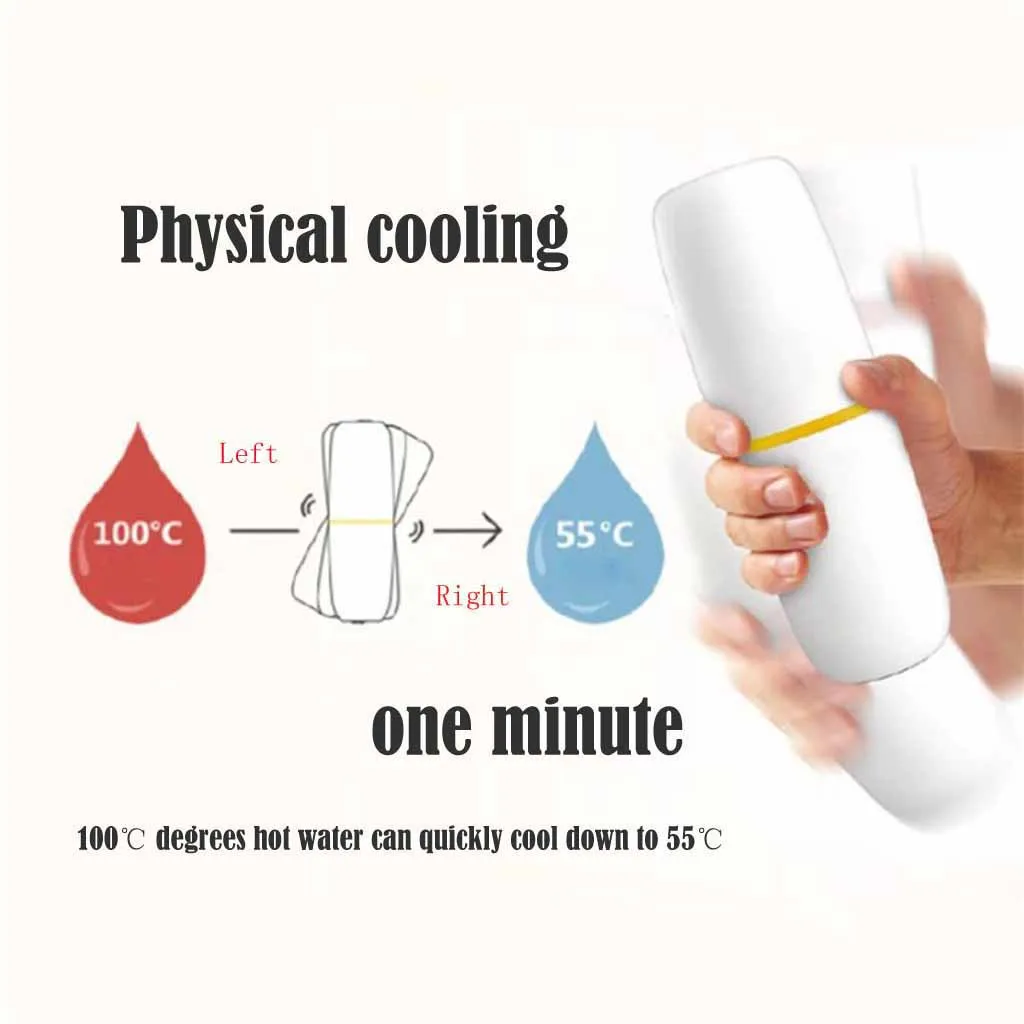 300 мл бутылка для воды на открытом воздухе 304 нержавеющая сталь быстрое